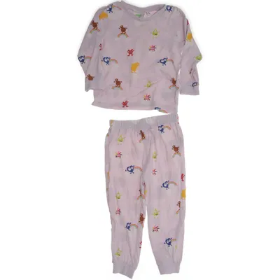 Pyjamas (Grå, Flerfärgad) från Babblarna x KappAhl Bomull, Elastan