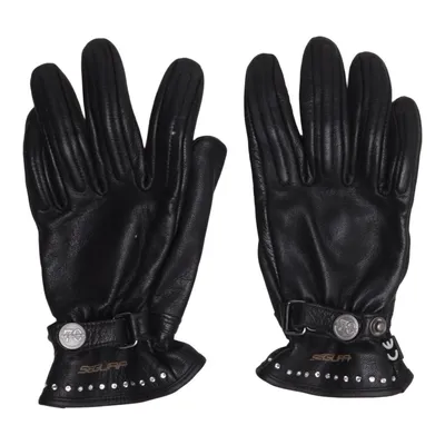 Leather gloves (Lady Cox Crystal) from Segura Leather, Polyester