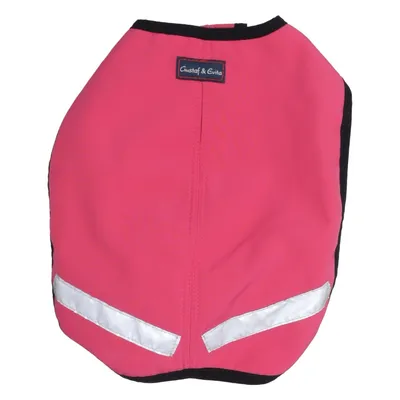 Dog coat (Pink, Black) from Gustaf & Evita