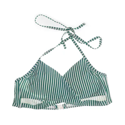 Haut de bikini (Vert, Blanc) de Bik Bok Swimwear Élasthane, Polyamide