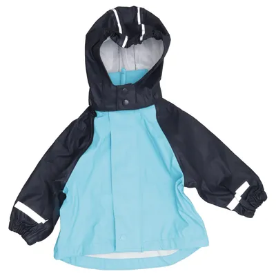 Veste imperméable (Bleu, Gris) de Kaxs by KappAhl Polyester, Polyuréthane