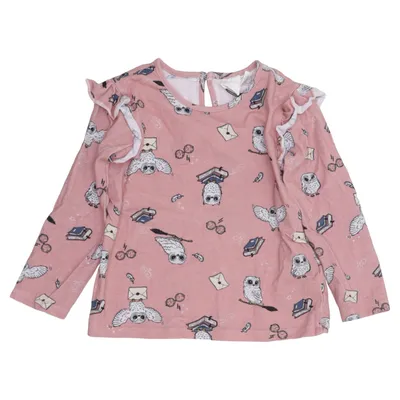 Långärmad t-shirt (Rosa) från Harry Potter x H&M Bomull, Elastan