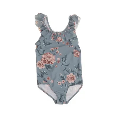 Badedragt (Grøn, Flerfarvet) fra Newbie by KappAhl Elastan, Polyester