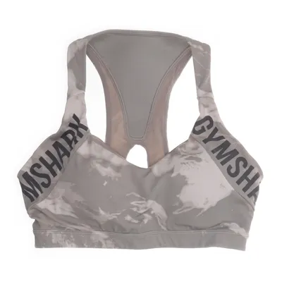 Sports bra (Gray, White) from Gymshark