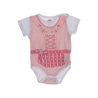 Body (Rosa, Vit, Röd) från FC Bayern München Bomull