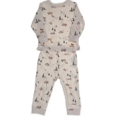 Pyjama (Beige, Meerkleurig) van Newbie by KappAhl Katoen