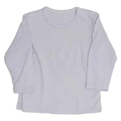Lange mouwen shirt (Grijs) van TupTam Katoen