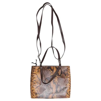 Schoudertas (Bruin, Geel) van P.T Design