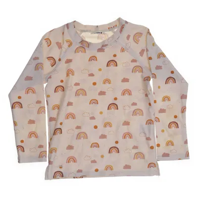 Badtröja (Beige, Flerfärgad) från Liewood Elastan, Återvunnen polyester