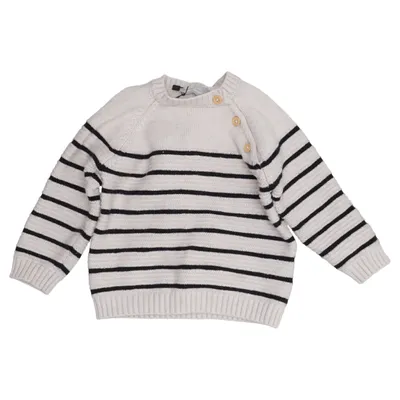Sweater (Beige, Black) from Bout'chou Acrylic, Polyamide, Polyester, Viscose