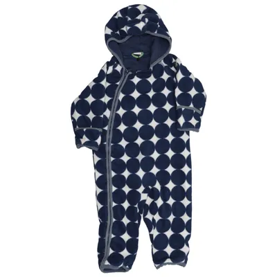 Outdoor overalls  (Blå, Hvid) fra Baby by Lindex Bomuld, Polyester
