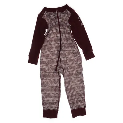 Mjukisdräkt (Röd, Vit) från Heldre Merinoull