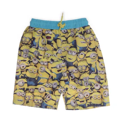 Badshorts (Gul, Blå, Flerfärgad) från Minions Polyester