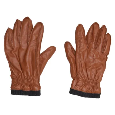 Lederhandschuhe (Braun) von Handskmakaren Leder, Polyester
