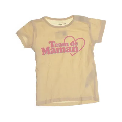 T-shirt (Geel, Roze) van Gémo Katoen