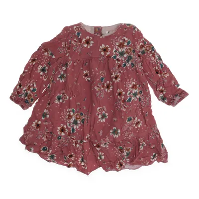 Klänning (Lila, Flerfärgad) från Zara BabyGirl Bomull