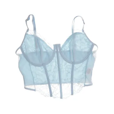 Bustier (Blå) från Shein Elastan, Polyester