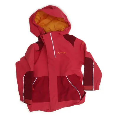 Allvädersjacka (Röd, Flerfärgad) från Vaude Polyamid, Polyester, Polyuretan