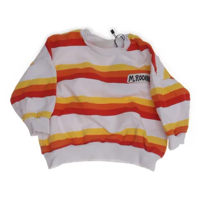 Collegetröja (Vit, Orange, Gul, Röd) från Mini Rodini Bomull