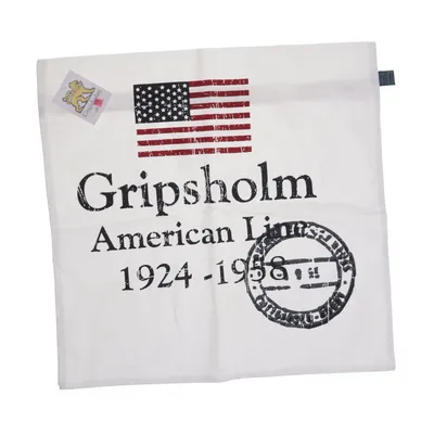 Housse de coussin (Blanc) de Gripsholm Coton