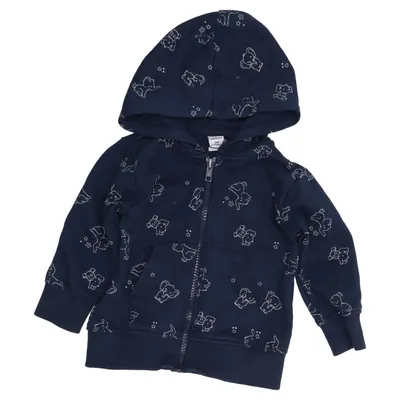 Huvtröja (Blå, Vit) från Dopo Dopo Newborn Bomull, Polyester
