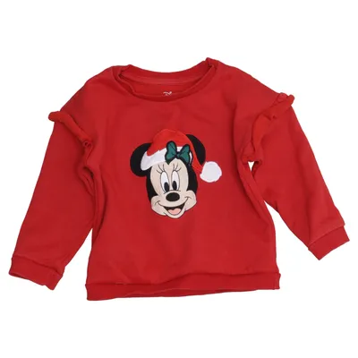 Sweatshirt (Rouge) de Disney by Primark Coton, Élasthane, Polyester