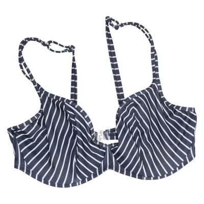 Bikini top (Blue, White) from Bravissimo Elastane, Polyamide, Polyester