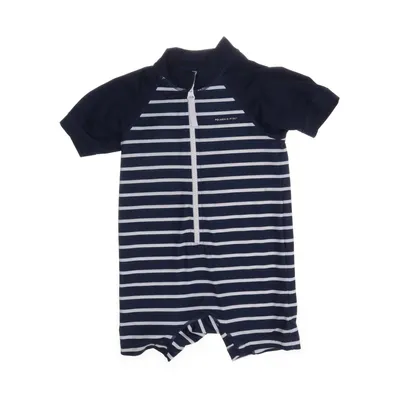 UV beschermende kleding (Wit, Blauw) van Polarn O. Pyret Elastaan, Gerecycled polyester