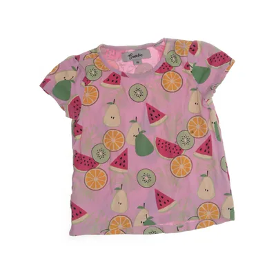 T-shirt (Rosa, Flerfärgad) från Sweetie Bomull, Elastan