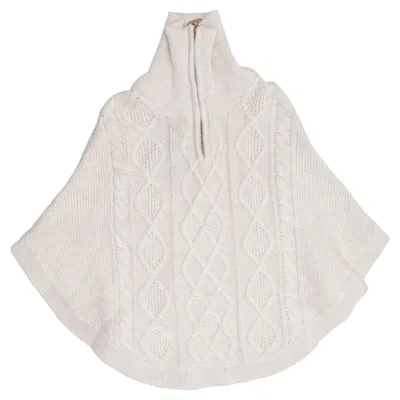 Poncho (Beige) de Sergent Major Coton, Polyamide, Viscose, Laine