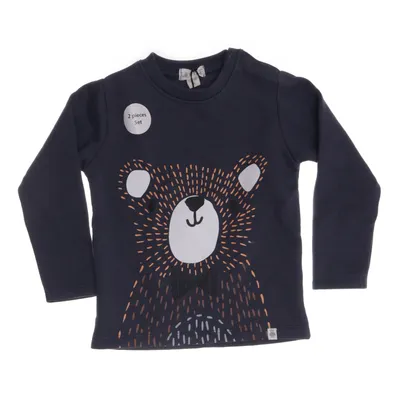 Sweatshirt (Bleu) de Little Coton, Polyester