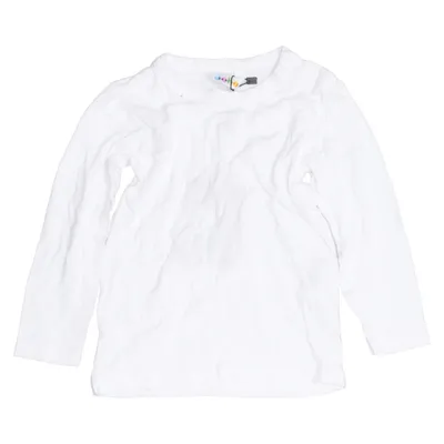Long sleeve T-shirt (White) from Joha Bamboo, Elastane