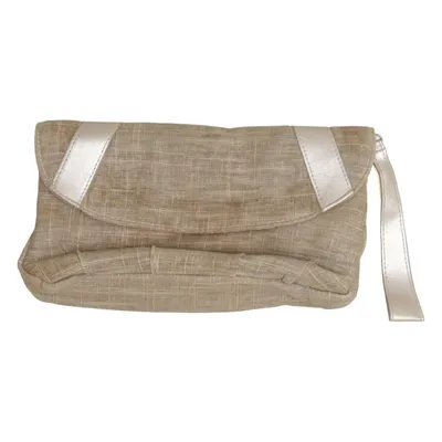 Clutch bag (Beige, Gold) from Decléor