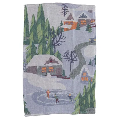 Keukenhanddoek (Blauw, Meerkleurig) van Ekelund Katoen