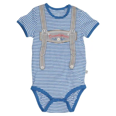 Romper (Blauw, Wit) van Liegelind Katoen, Elastaan