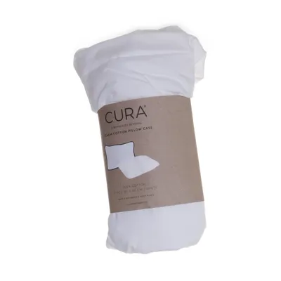 Örngott (2 stycken, CALM COTTON PILLOW CASE) från CURA of Sweden Bomull