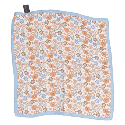Zakdoek (Wit, Blauw, Bruin) van Ed Meier