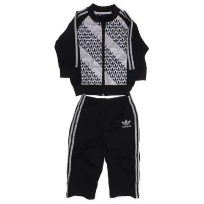 Sports kit (Black, White, Gray) from Adidas Polyester