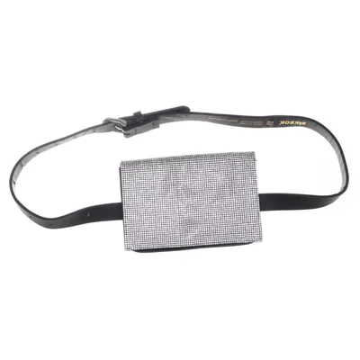 Shoulder-bag (Black, Silver) from Bik Bok