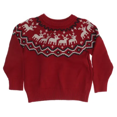 Jultröja (Röd, Vit, Svart) från KappAhl Bomull
