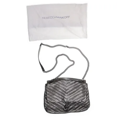 Axelremsväska (Grå, Svart) från Rebecca Minkoff