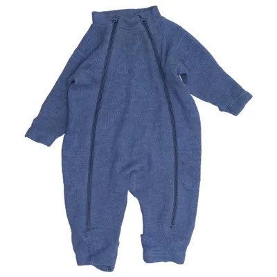 Barboteuse (Bleu) de Joha Laine de mouton