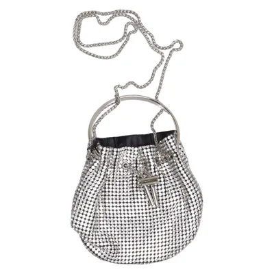 Clutch bag (Black, Silver) from Tom & Eva Polyester
