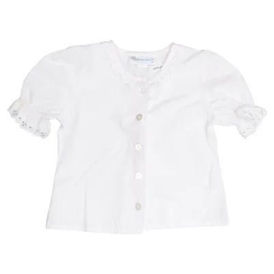 Dirndlbluse (Hvid) fra Edel Herz Bomuld, Polyester