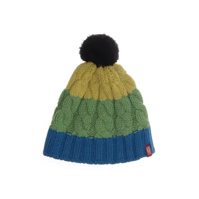 Pompon muts (Blauw, Groen, Geel) van Ticket Outdoor Acryl, Polyester, Wol