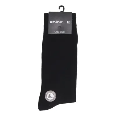 Chaussettes (Noir) de Shine Coton, Élasthane, Nylon
