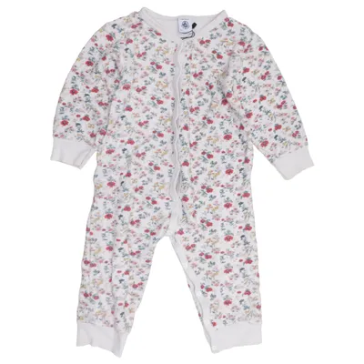 Rompers (White, Multicolored) from Petit Bateau Cotton, Modal, Polyamide