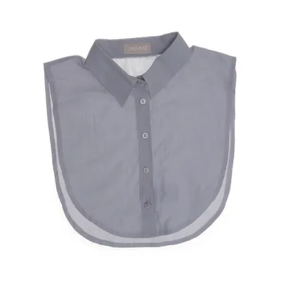 Col de chemise (Gris) de Ovanti Coton, Polyester