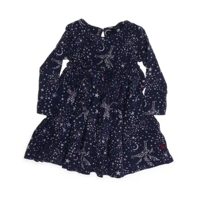 Dress (Blue, White) from Joules Cotton