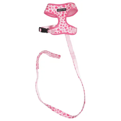 Dog harness (Pink, White) from Urban Pup